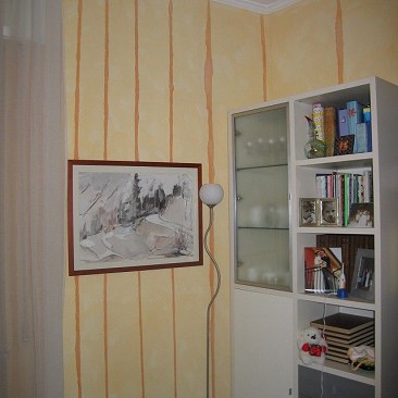 Arte sui Muri | Decorazione di Interni | Pitture decorative | Velatura su Muro | Tappezzeria Dipinta